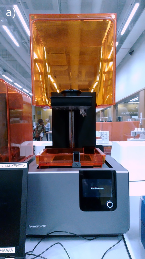 Photograph of the FormLabs Form 2 printer